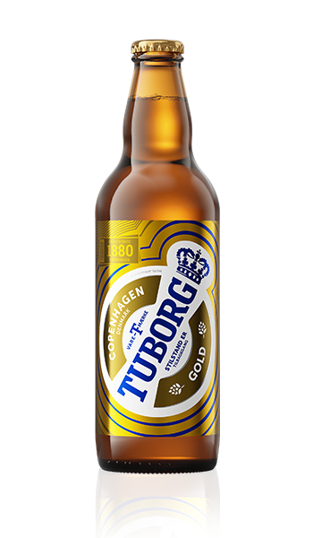 Tuborg guld flaska